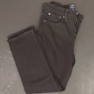 J. Crew Factory Women's Black Essential Straight Jeans